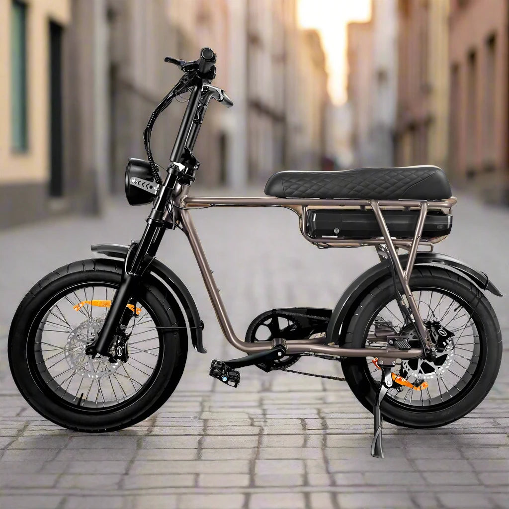 7Go EB Power 48V Electric Bike Deep Coffee 48V 750W 18.2AH